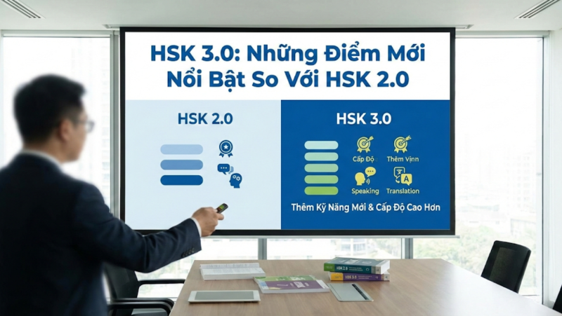 HSK 3.0: Những Điểm Mới Nổi Bật So Với HSK 2.0