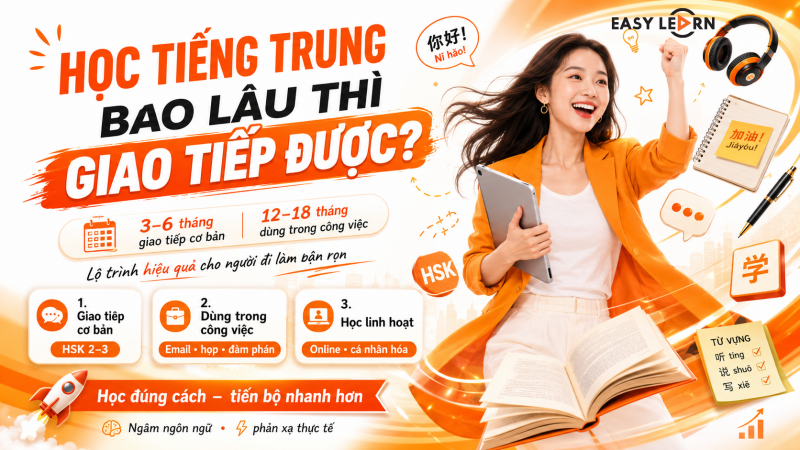 Học tiếng Trung bao lâu thì giao tiếp được?